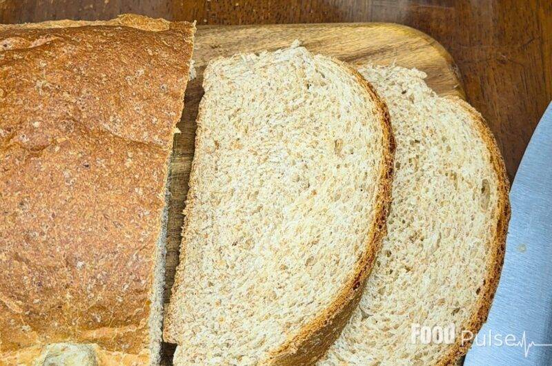 Homemade whole wheat bread for beginners